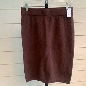 NEW GAP acrylic/cotton blend preppy skirt medium